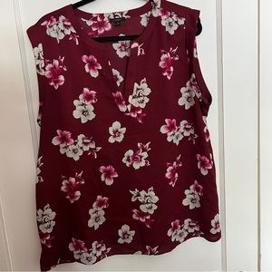 Ann Taylor Factory - Sleeveless Blouse - XL